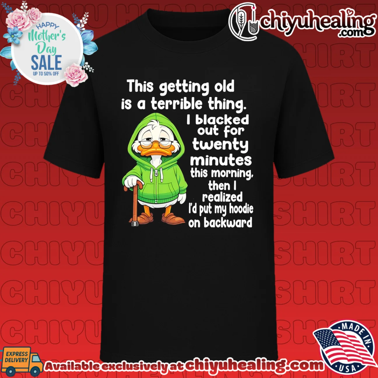 Getting Old Is a Terrible Thing Duck in a