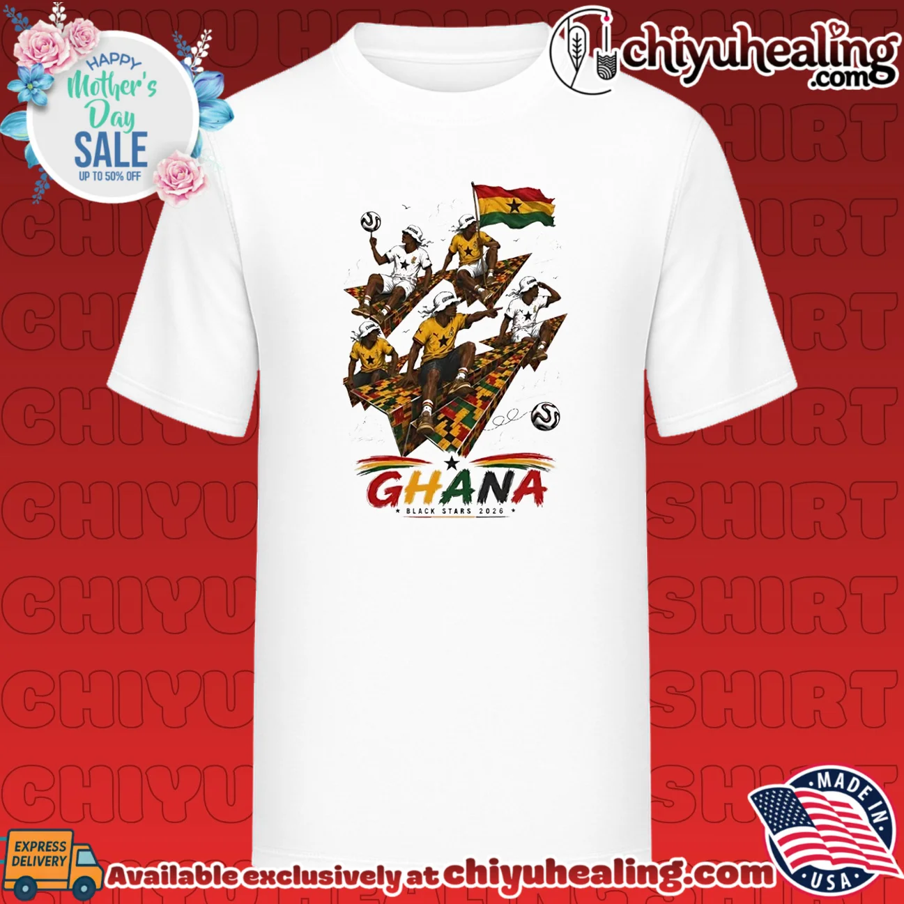 Ghana Black Stars 2026 graphic