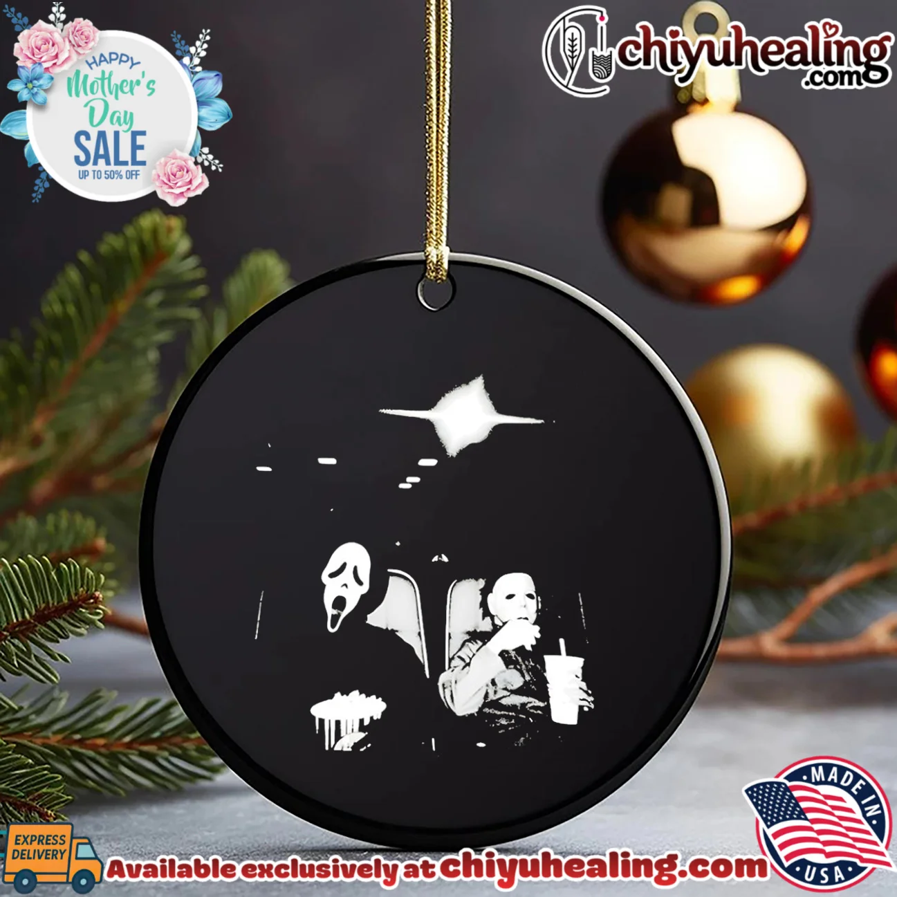 Ghostface and Michael Myers at the Movies shirt & hoodie Ghostface and Michael Myers at the Movies shirt & hoodie