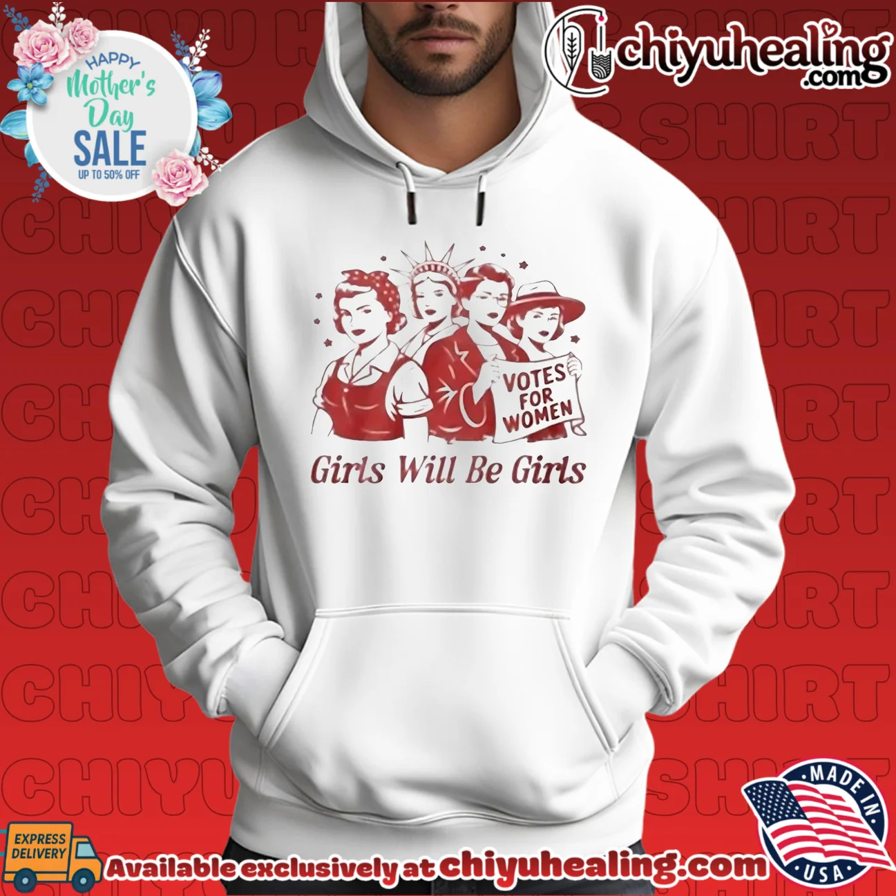 Girls will be girls votes for women shirt original shirt & hoodie - Ultimate Gift Edition Girls will be girls votes for women shirt original shirt & hoodie - Ultimate Gift Edition