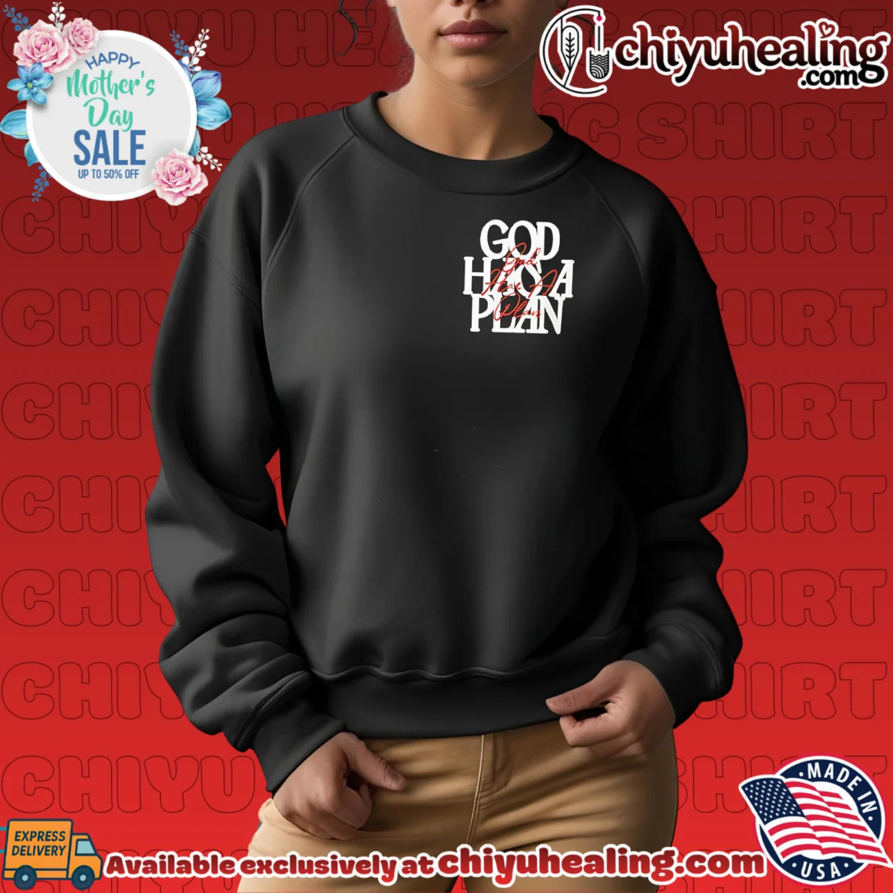 God Has a Plan logo ultimate shirt & hoodie | Exclusive Fan Gear God Has a Plan logo