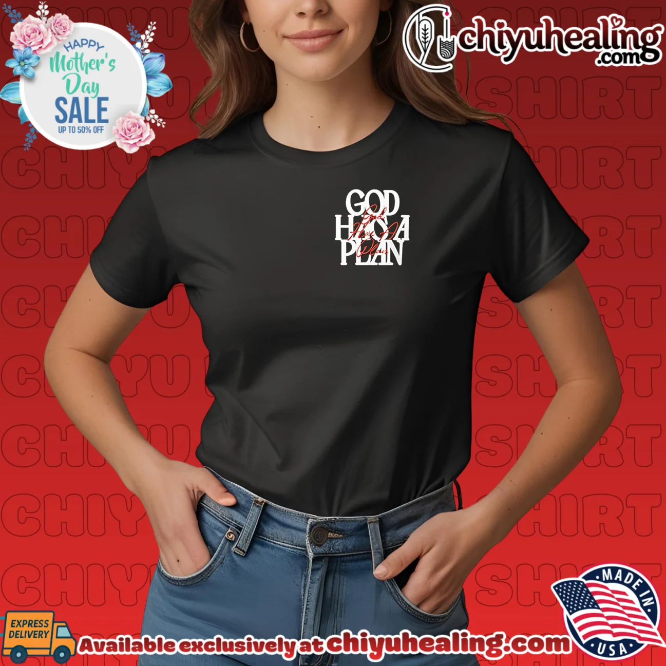 God Has a Plan logo ultimate shirt & hoodie | Exclusive Fan Gear God Has a Plan logo