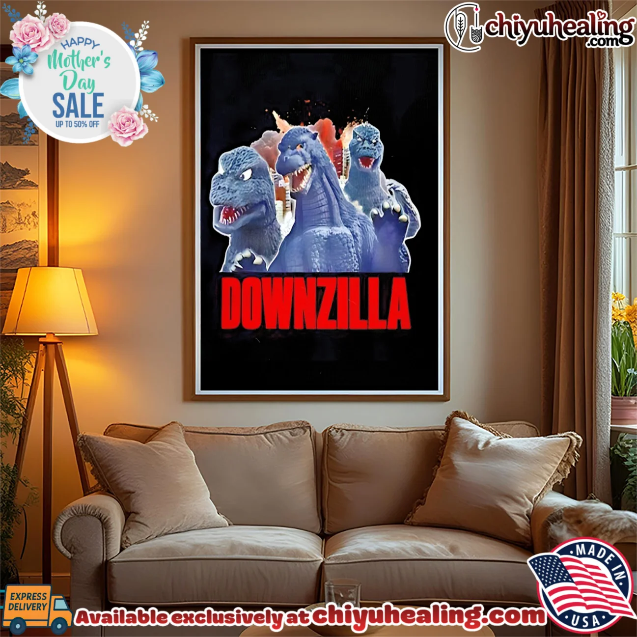 Godzilla downzilla down graphic shirt elite shirt & hoodie - Perfect Fan Gift Godzilla downzilla down graphic shirt