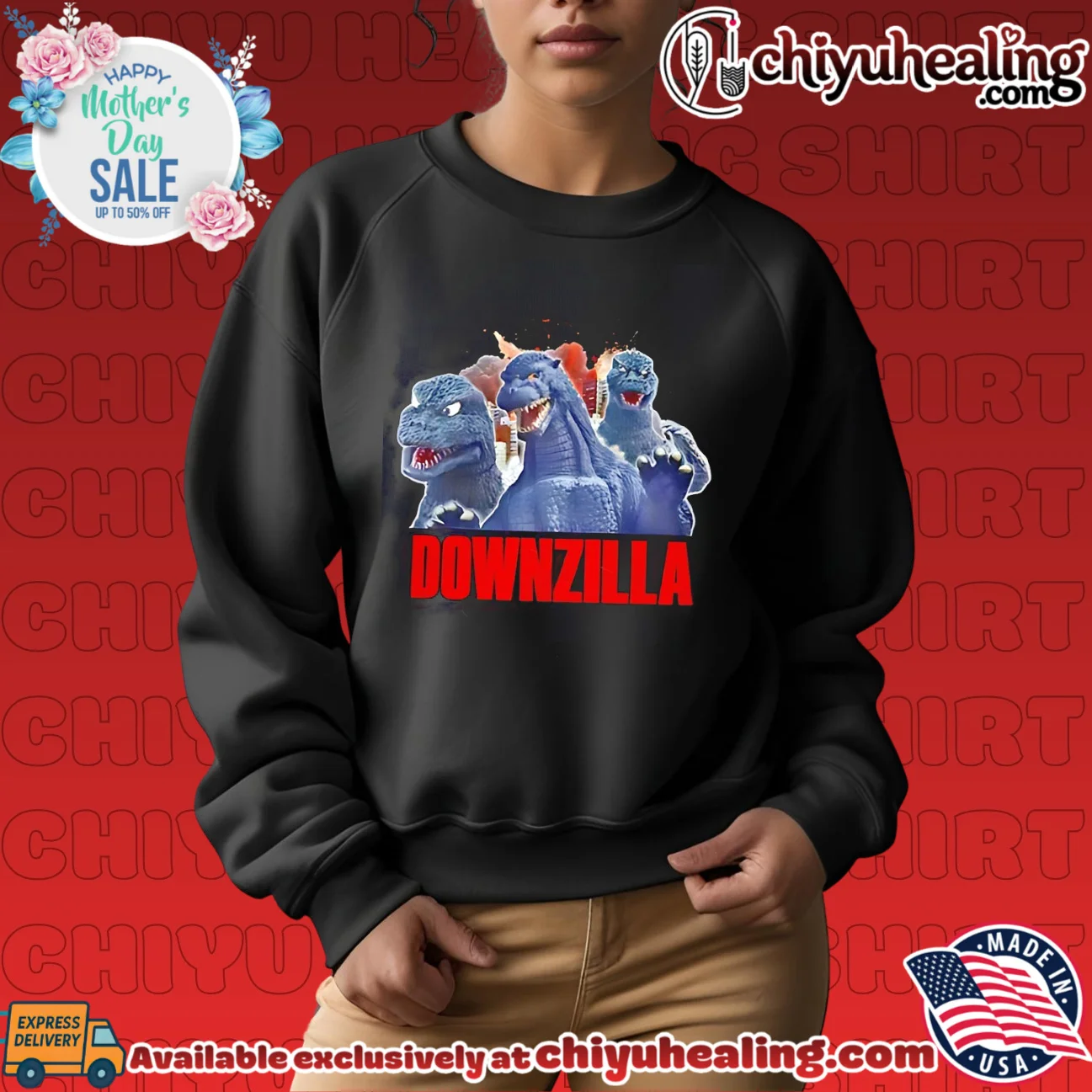 Godzilla downzilla down graphic shirt elite shirt & hoodie - Perfect Fan Gift Godzilla downzilla down graphic shirt