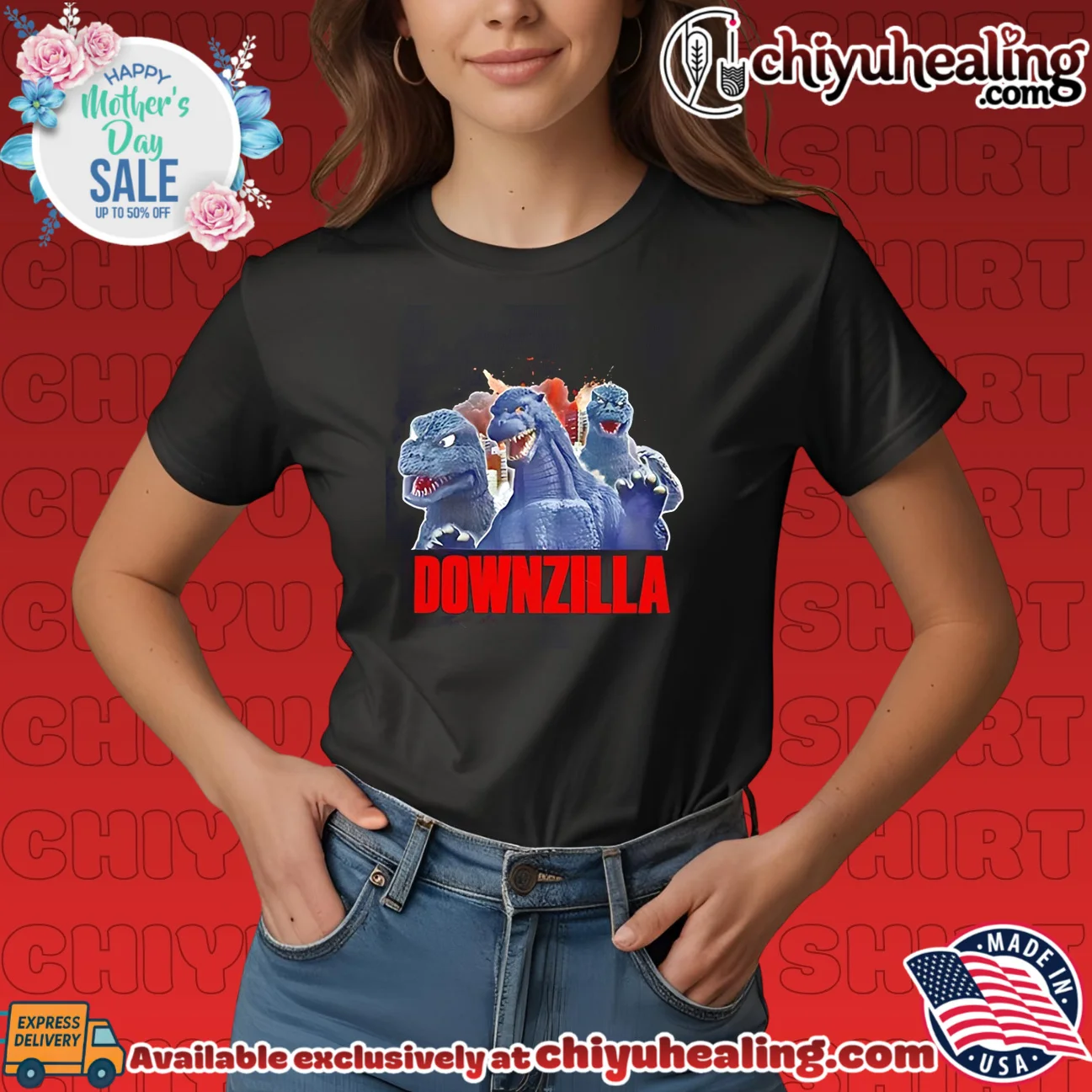 Godzilla downzilla down graphic shirt elite shirt & hoodie - Perfect Fan Gift Godzilla downzilla down graphic shirt