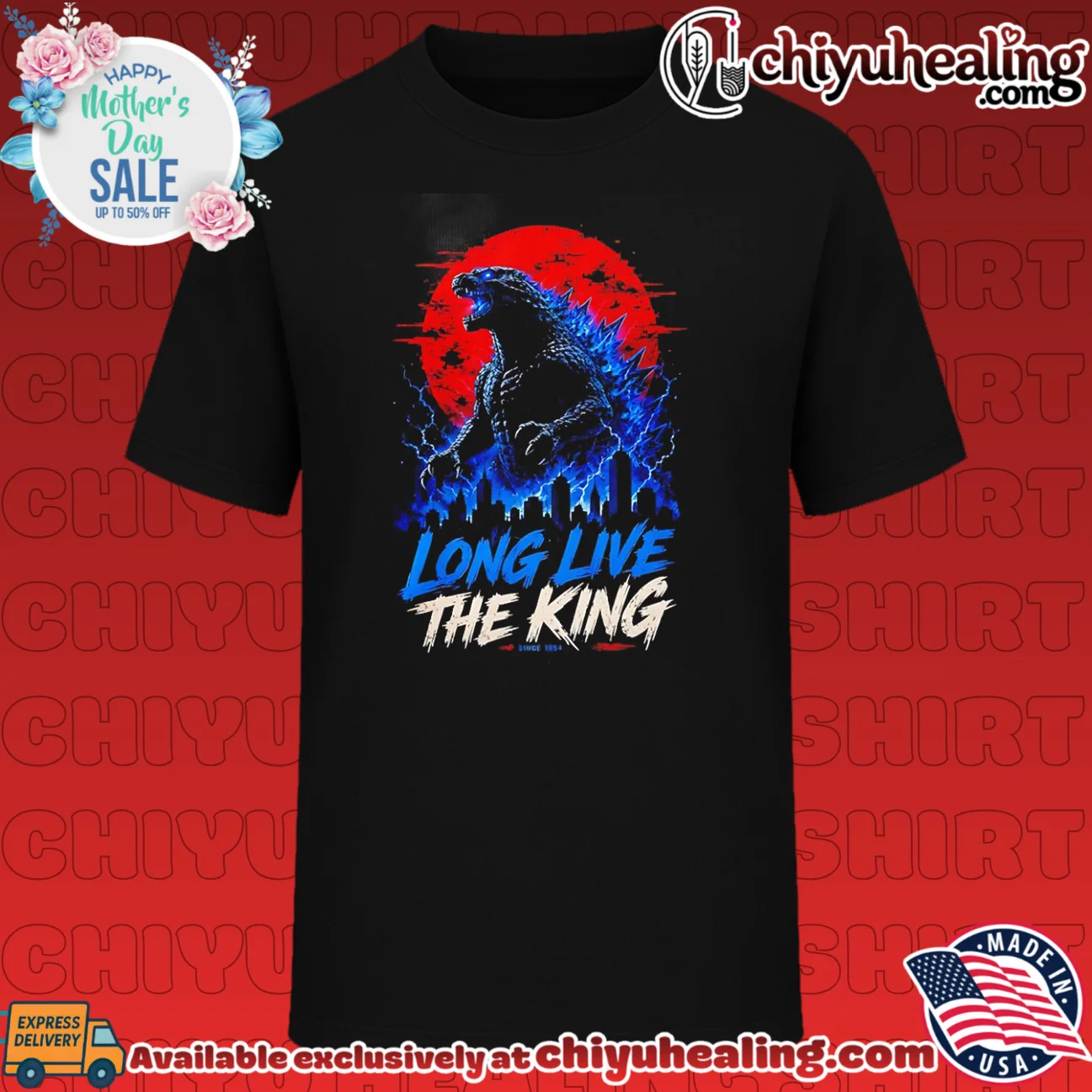 Godzilla long live the king illustration