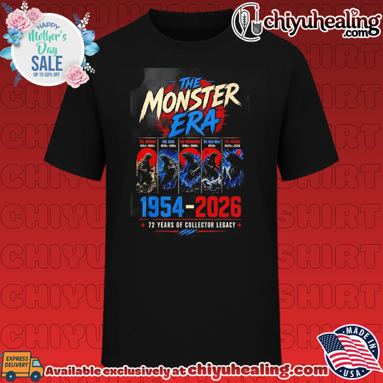 Godzilla the monster era 1954-2026 72 years of collector legacy
