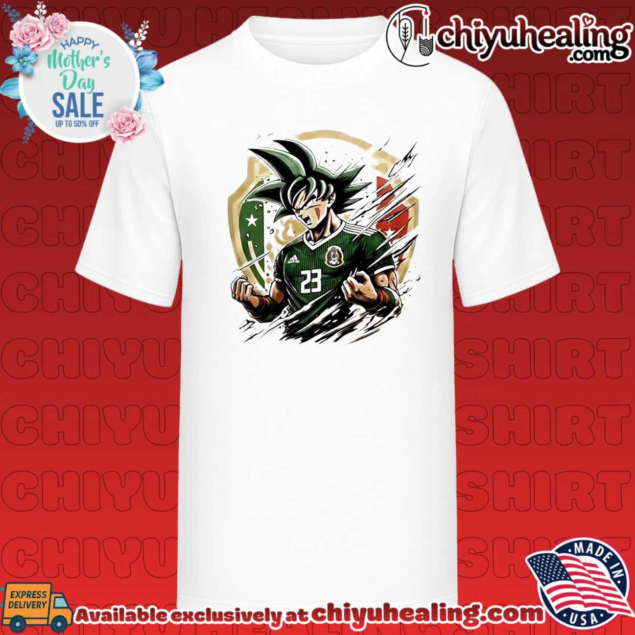 Goku Mexico no 23 World Cup 2026 shirt & hoodie