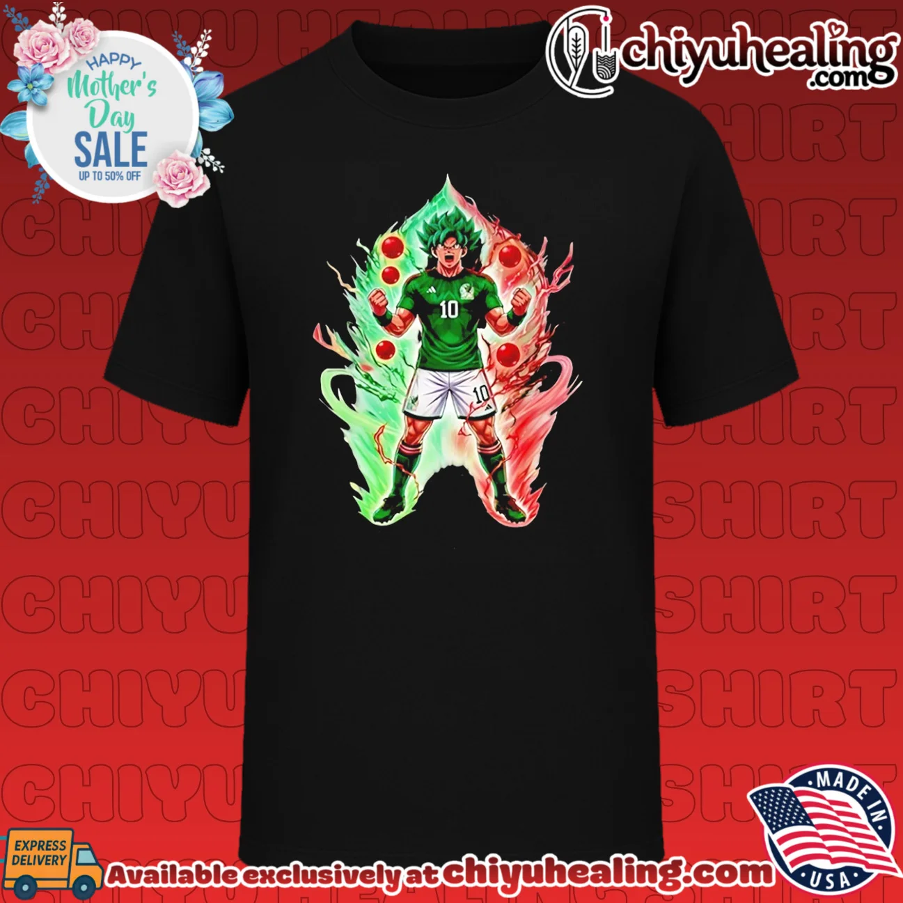 Goku Saiyan Mexico World Cup 2026 shirt & hoodie