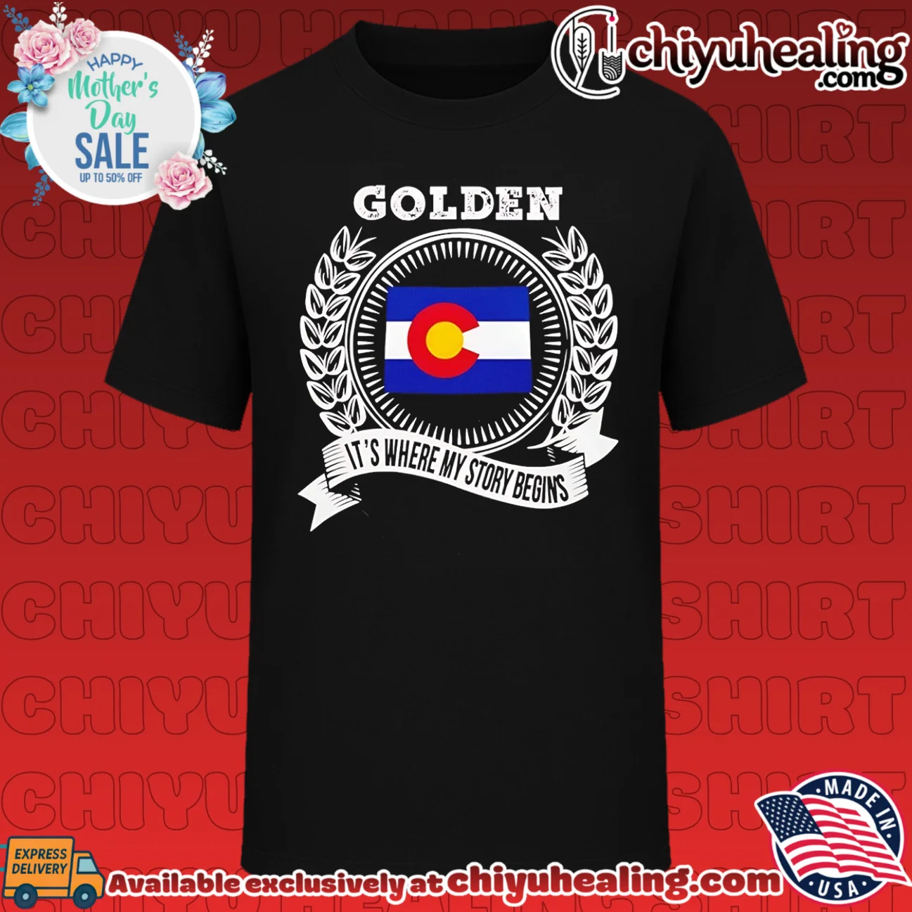 Golden it's where my story begins shirt & hoodie