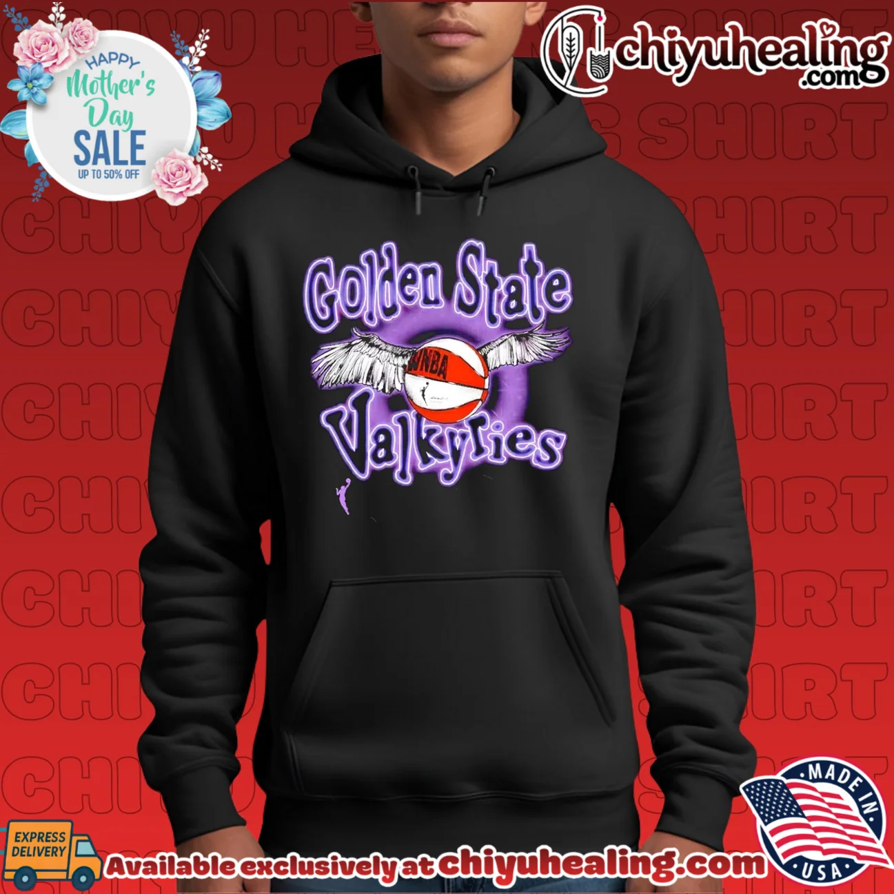 Golden State Valkyries 2026 WNBA Sketch shirt & hoodie Golden State Valkyries 2026 WNBA Sketch shirt & hoodie