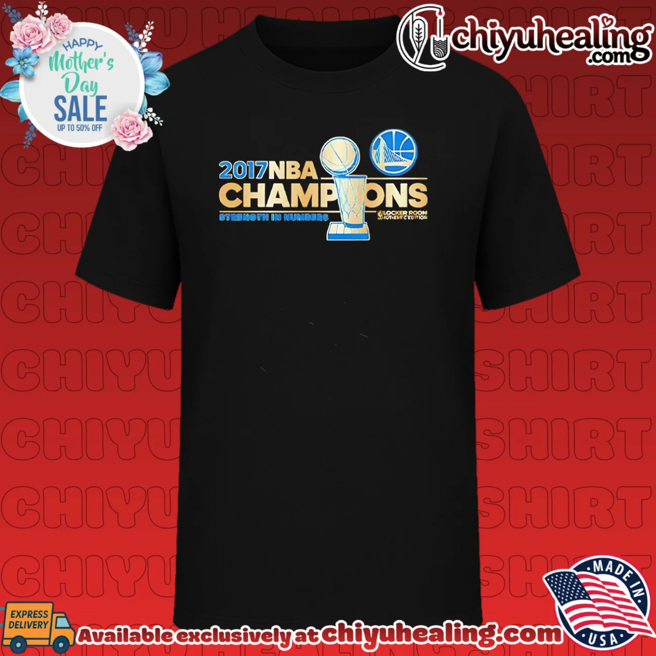 Golden State Warriors 2017 NBA Champions Strength In Numbers