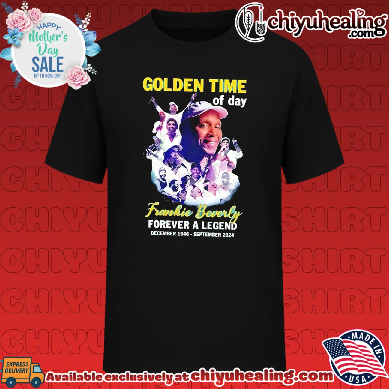Golden time of day Frankie Beverly forever a legend December 1946 - September 2024