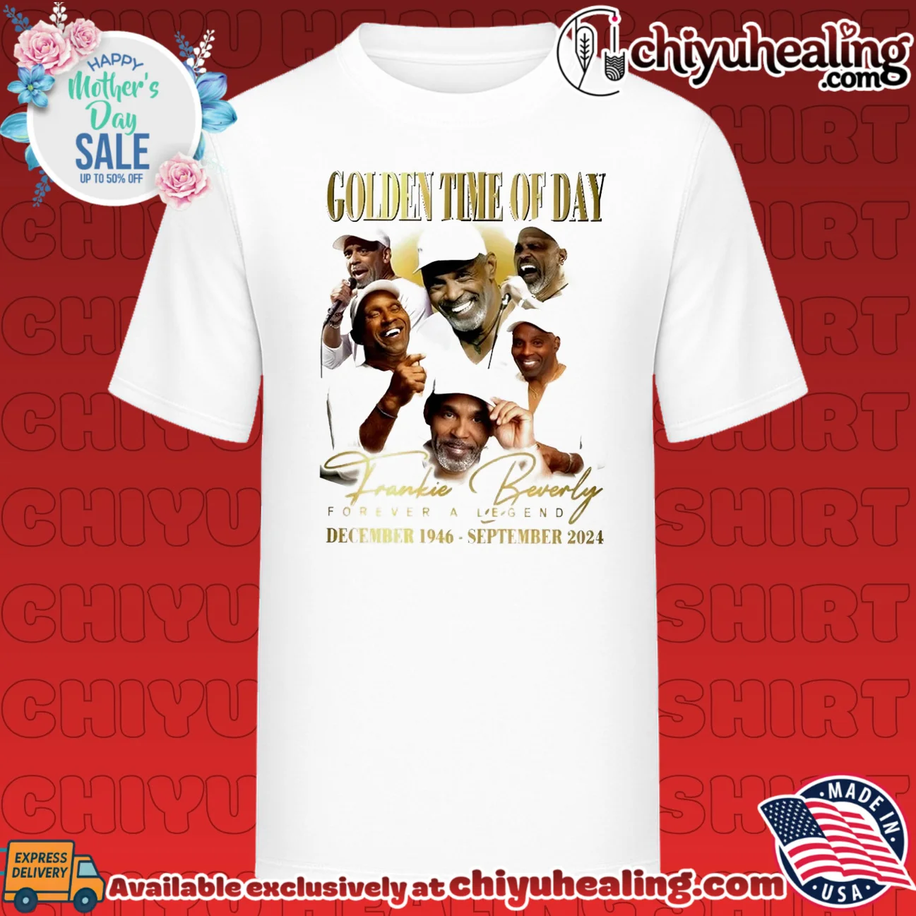 Golden time of day Frankie Beverly forever a legend