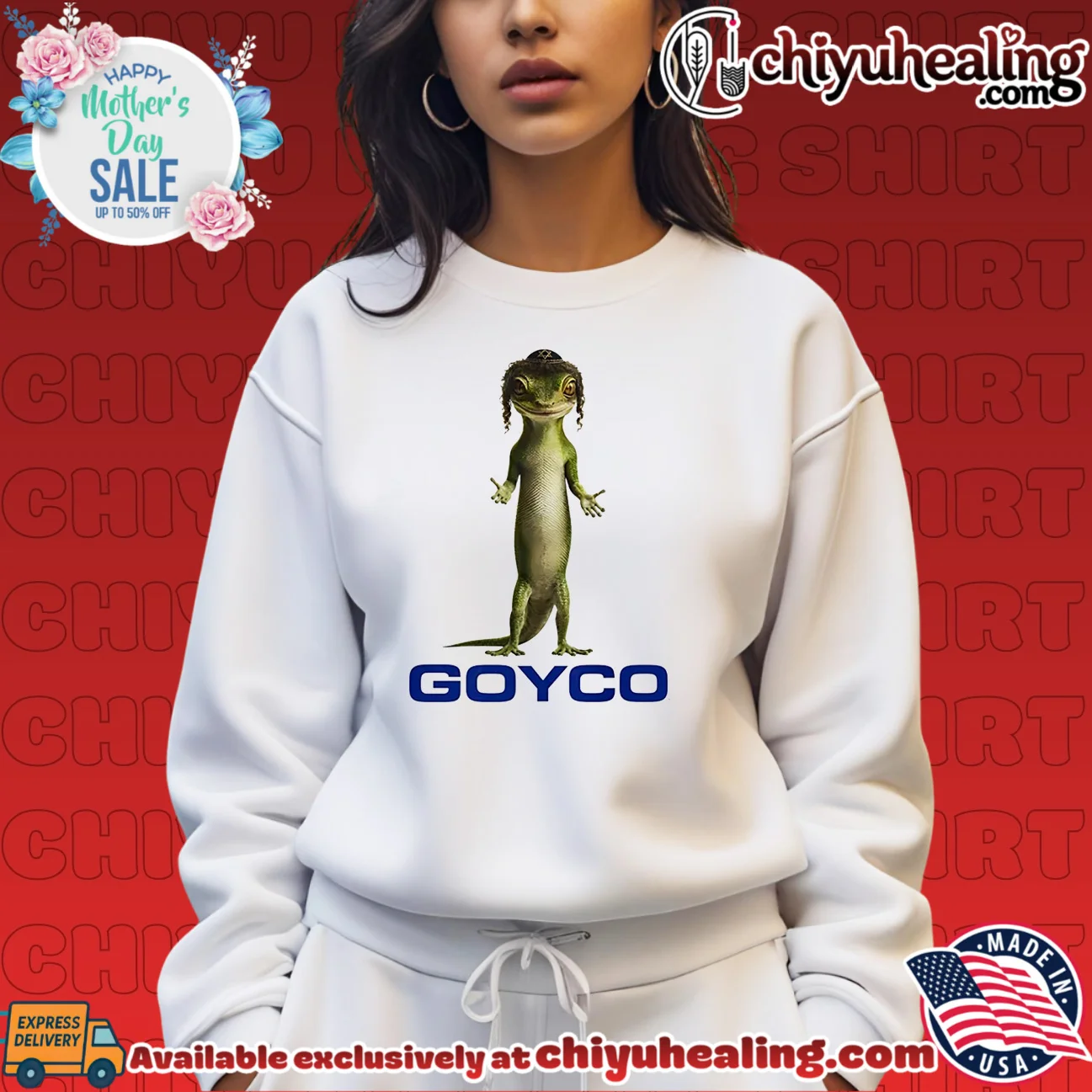 Goyco Geico Gecko Jews cartoon shirt elite shirt & hoodie | Collector Series Goyco Geico Gecko Jews cartoon shirt
