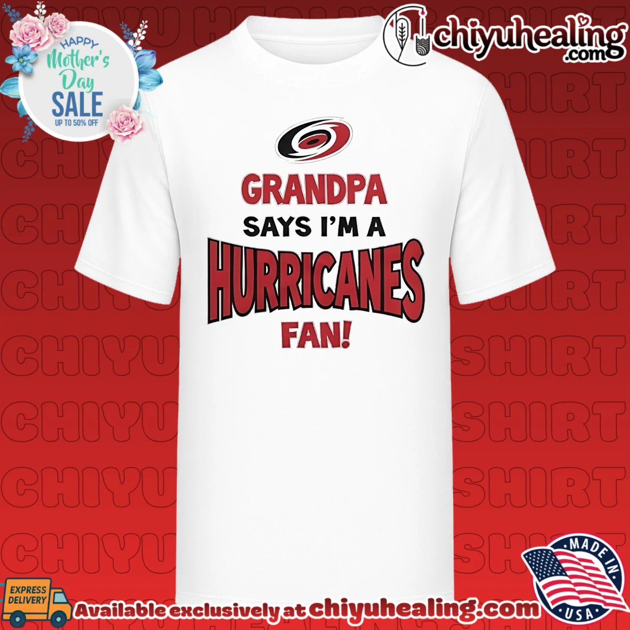 Grandpa says I'm a Carolina Hurricanes fan