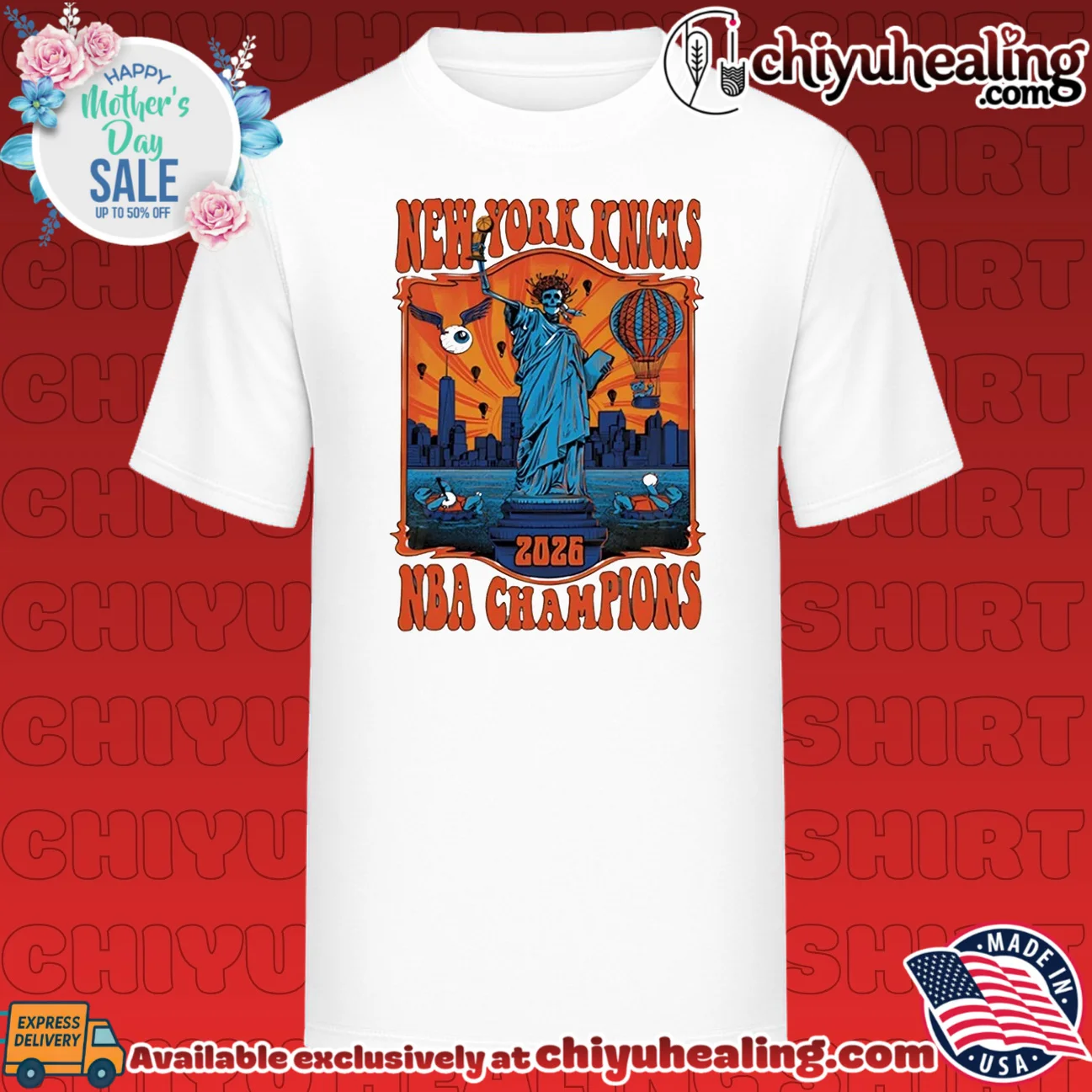 Grateful Dead New York Knicks 2026 NBA Champions