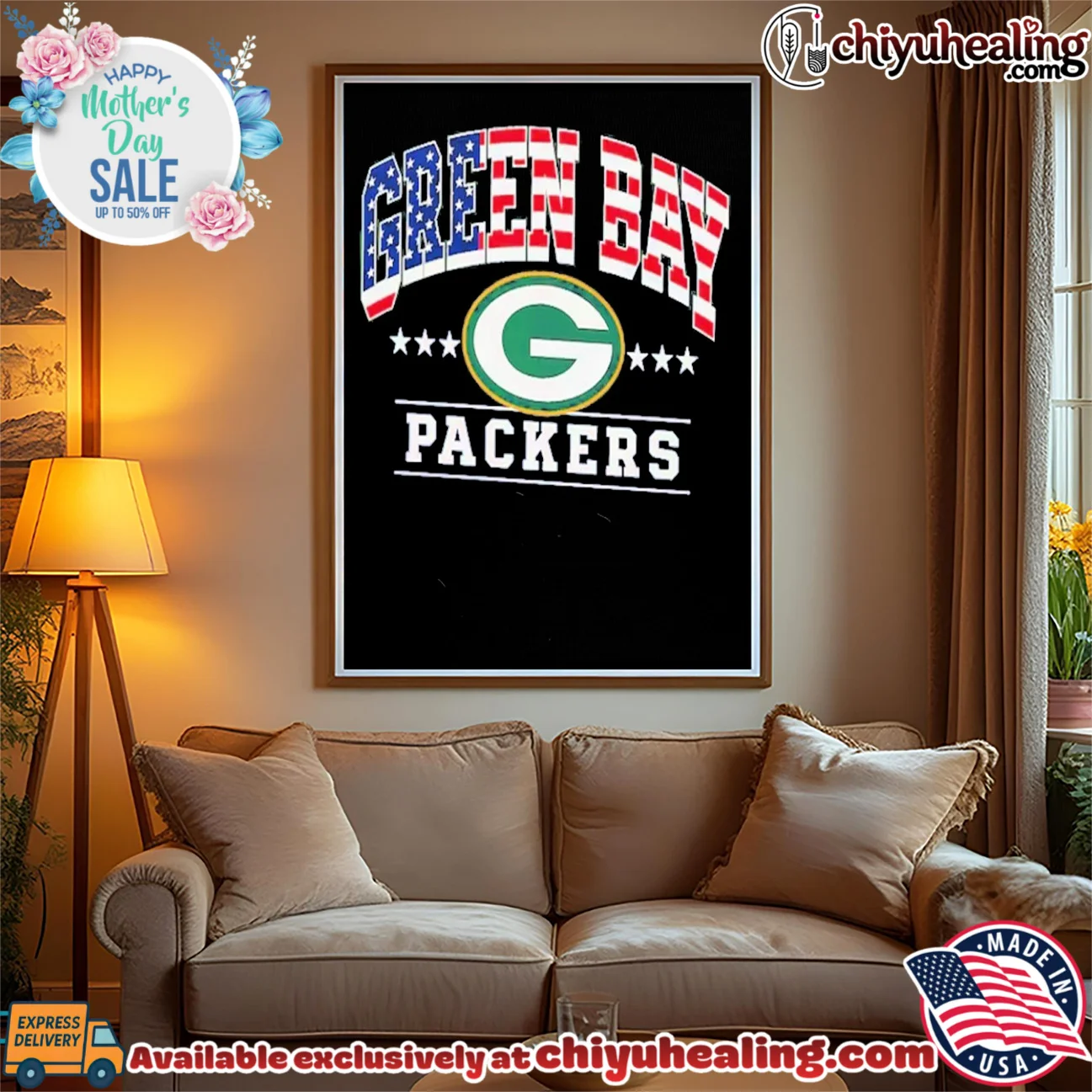 Green Bay Packers Americana Arch NFL American Flag 250th Anniversary shirt & hoodie Green Bay Packers Americana Arch NFL American Flag 250th Anniversary shirt & hoodie