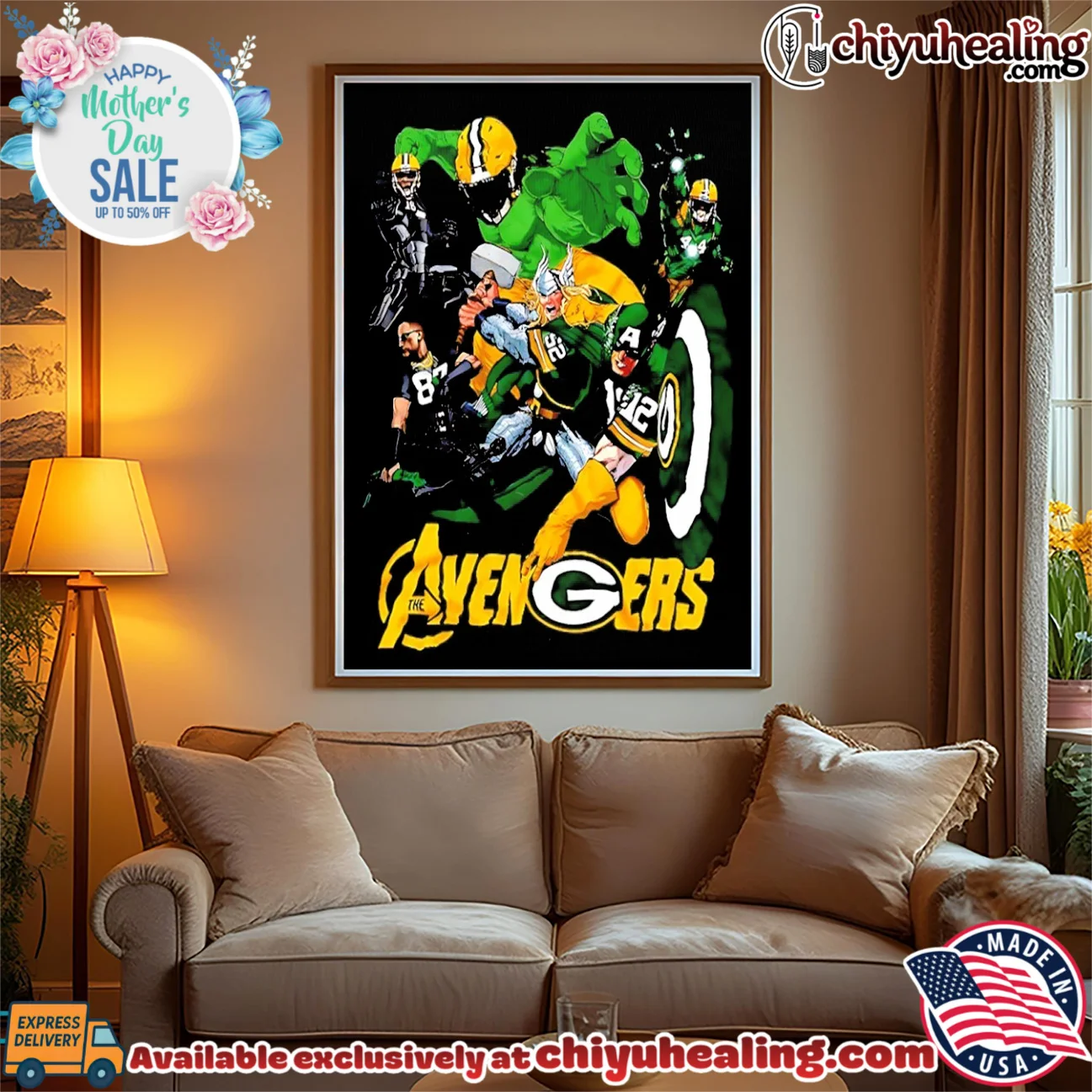 Green Bay Packers Marvel Avengers Superhero bespoke shirt & hoodie | Official Style Drop Green Bay Packers Marvel Avengers Superhero