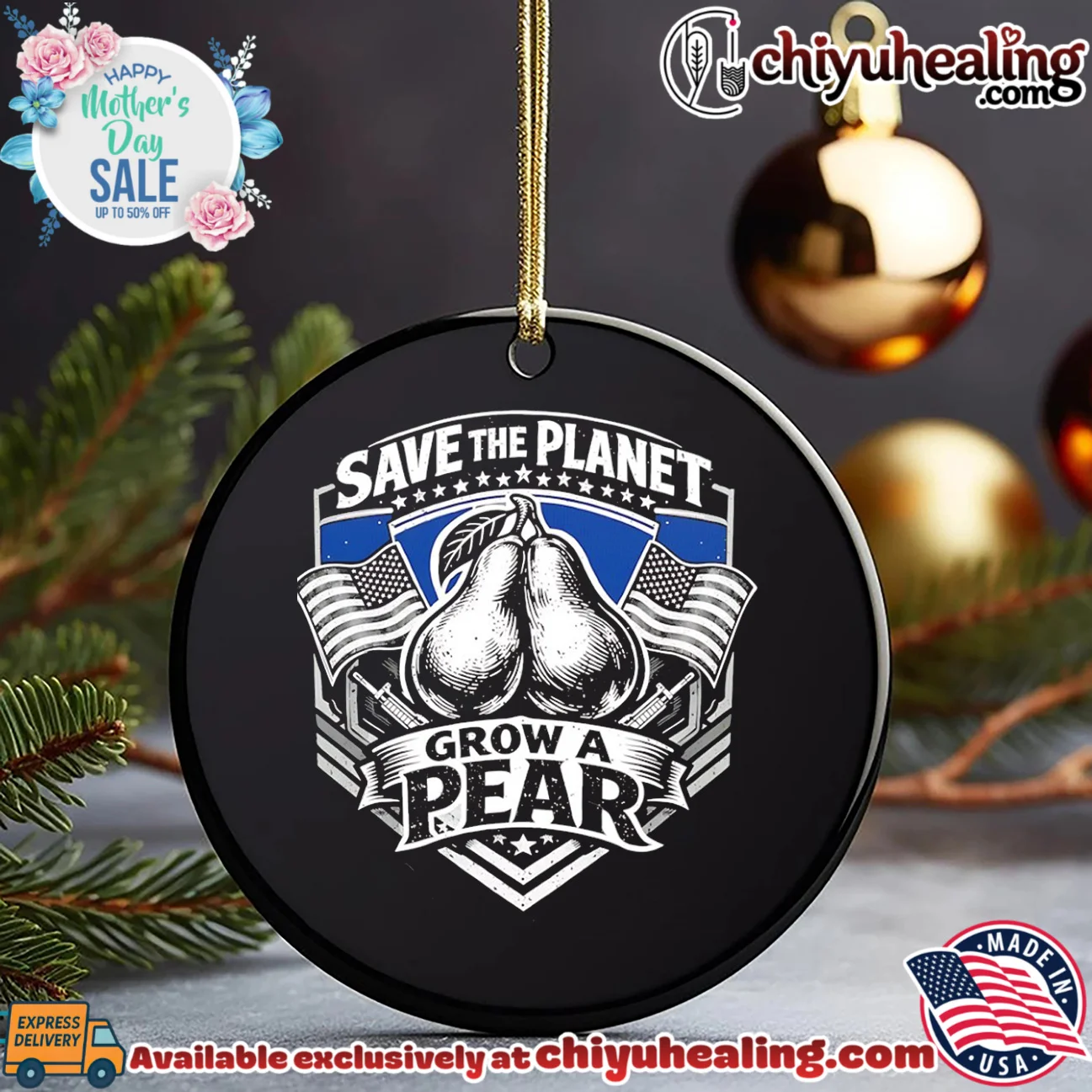 Grow A Pear Save the Planet epic shirt & hoodie - The Fan Collection Grow A Pear Save the Planet