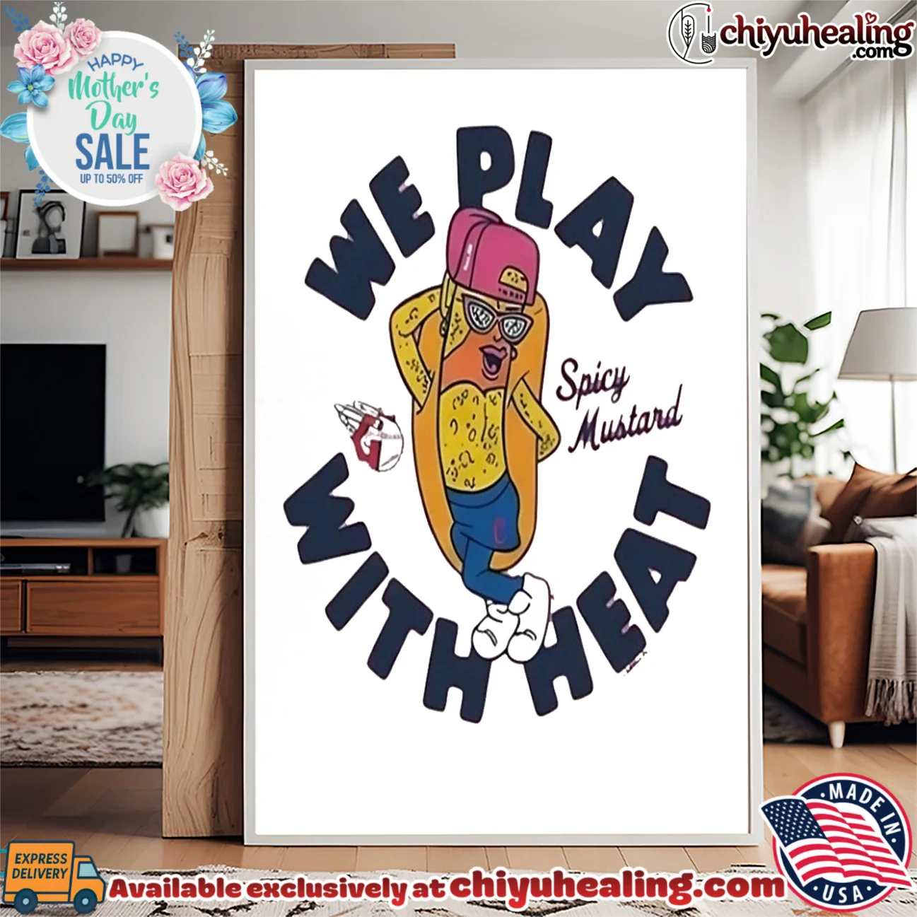 Guardians We Play With Heart Spicy Mustard Hot Dog Mascot epic shirt & hoodie - New Arrival Guardians We Play With Heart Spicy Mustard Hot Dog Mascot