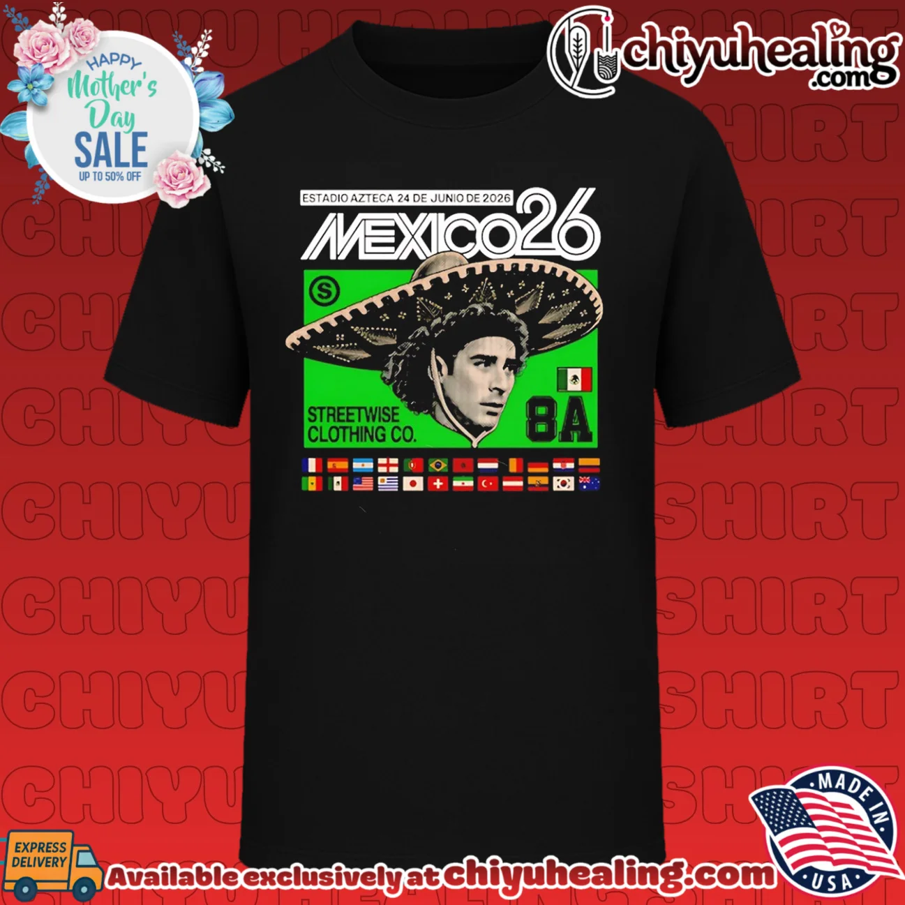 Guillermo Ochoa Mexico 26 Estadio Azteca 8A shirt & hoodie Guillermo Ochoa Mexico 26 Estadio Azteca 8A shirt & hoodie