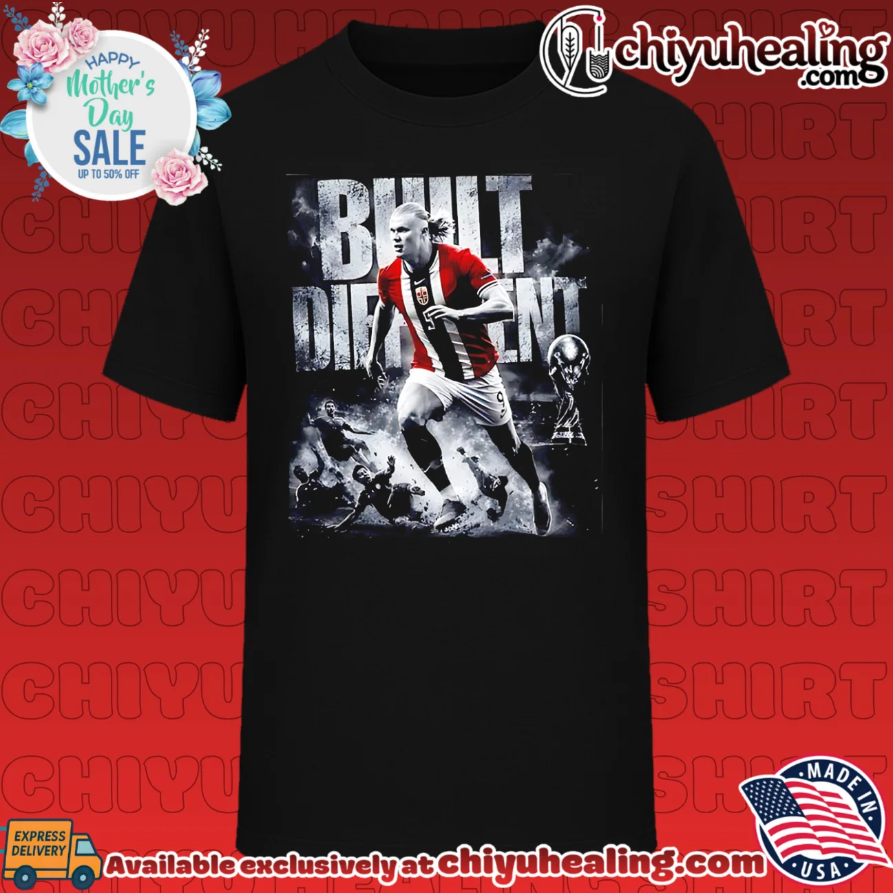 Haaland built different World Cup 2026 shirt