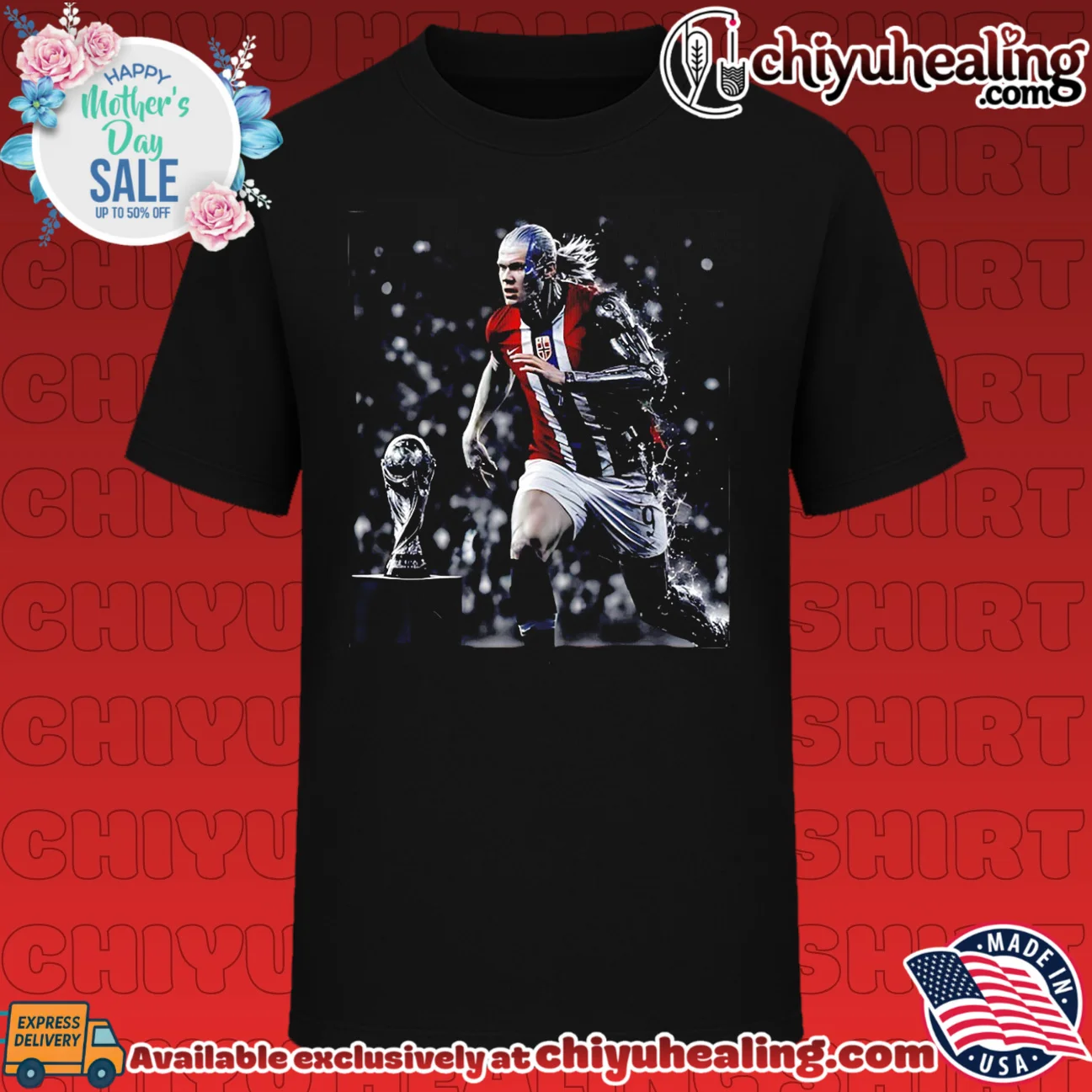 Haaland Robot arm World Cup 2026 shirt
