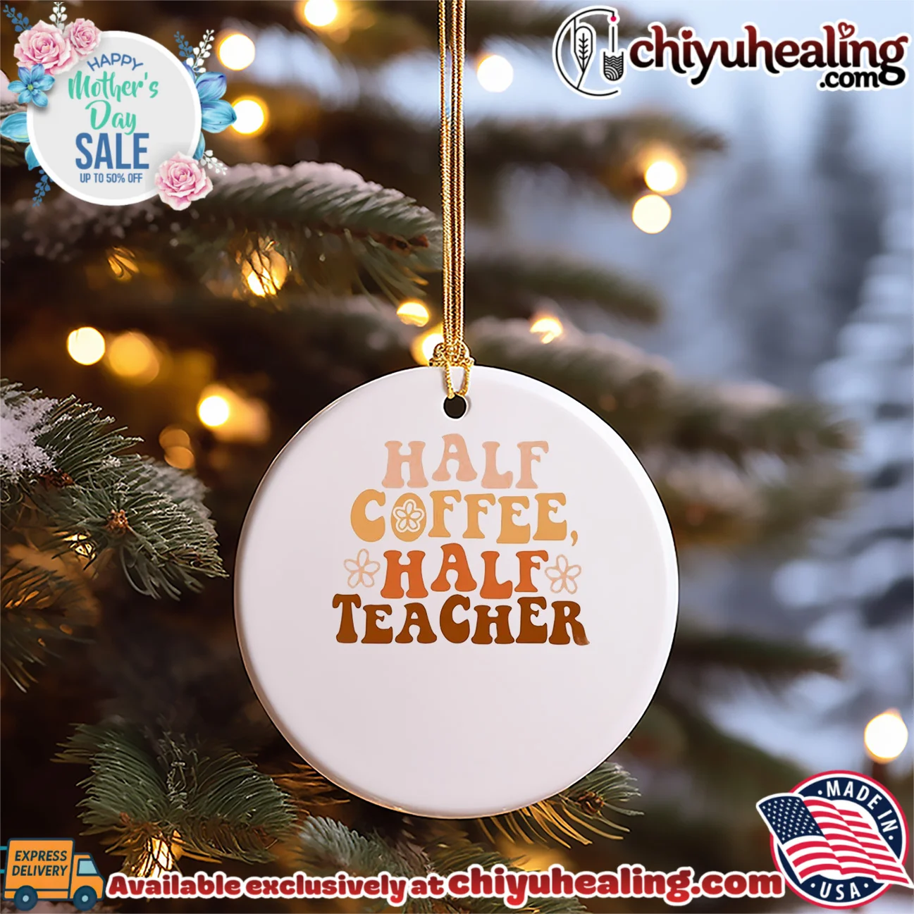 Half Coffee Half Teacher shirt & hoodie Half Coffee Half Teacher shirt & hoodie