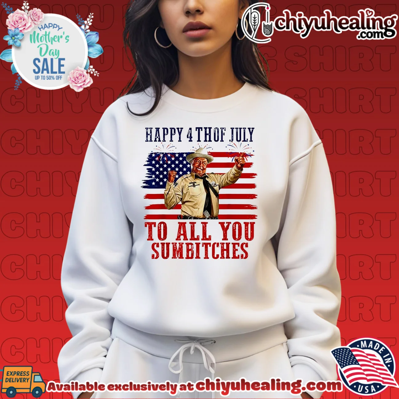 Happy 4th of July to All You Sumbitches signature shirt & hoodie | Modern Street Style Happy 4th of July to All You Sumbitches