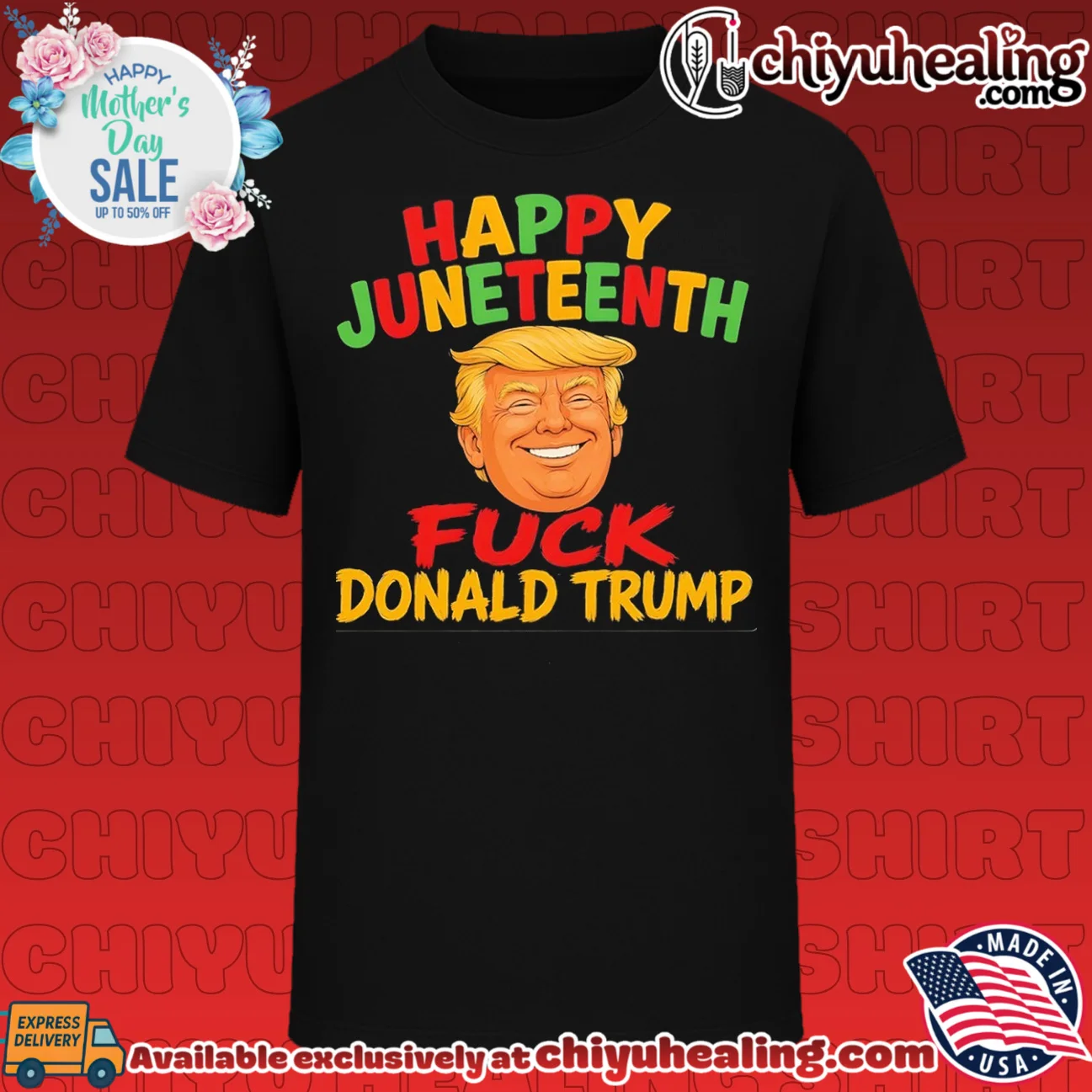Happy Juneteenth fuck Donald Trump