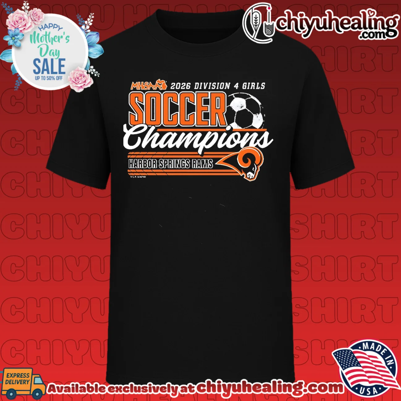 Harbor Springs Rams 2026 MHSAA Girls Soccer D4 Champions