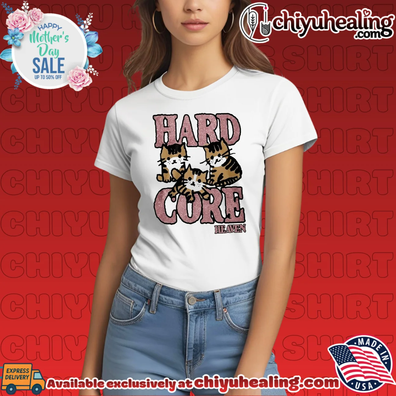 Hard Core Heaven Cats ultimate shirt & hoodie - The Fan Collection Hard Core Heaven Cats