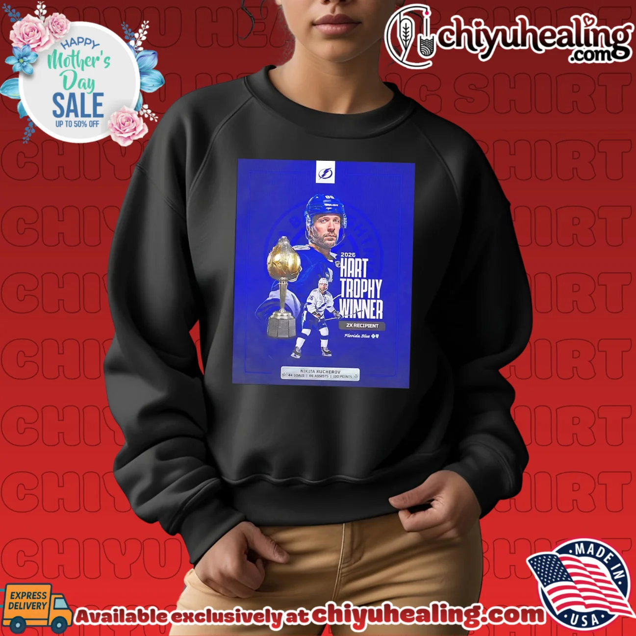 Hart Memorial Trophy Tampa Bay Lightning Nikita Kucherov the winner signature shirt & hoodie - Urban Fashion Hart Memorial Trophy Tampa Bay Lightning Nikita Kucherov the winner