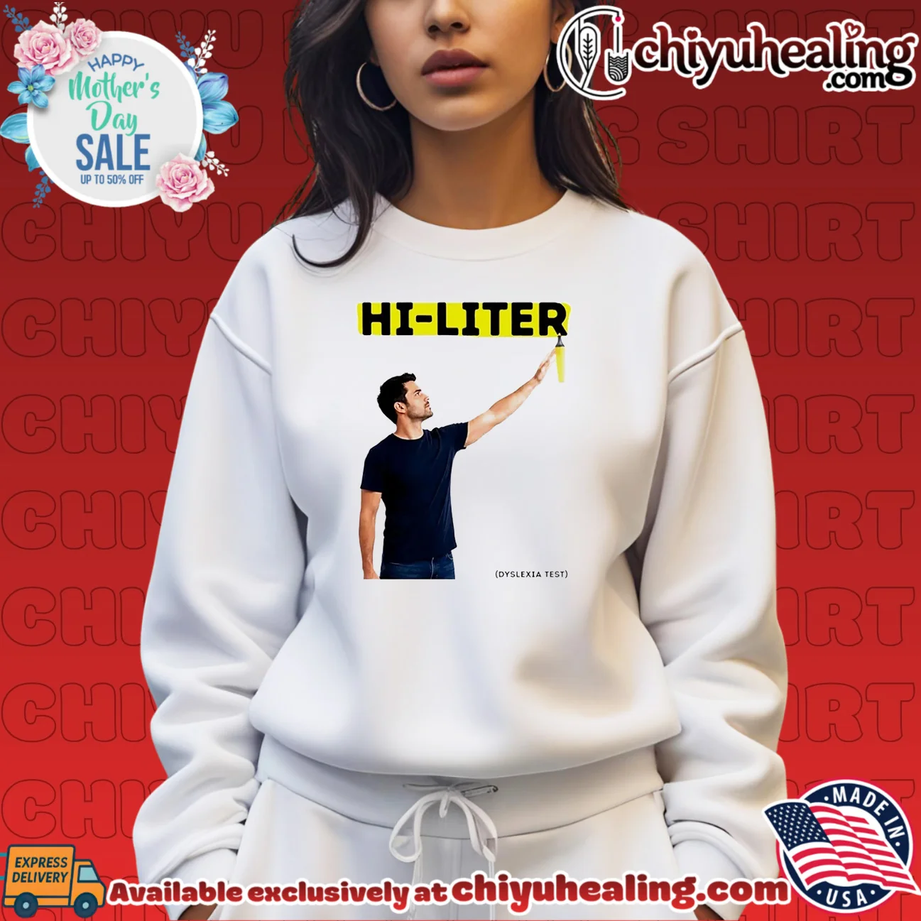 Hi-Liter Dyslexia Test masterpiece shirt & hoodie - Urban Fashion Hi-Liter Dyslexia Test