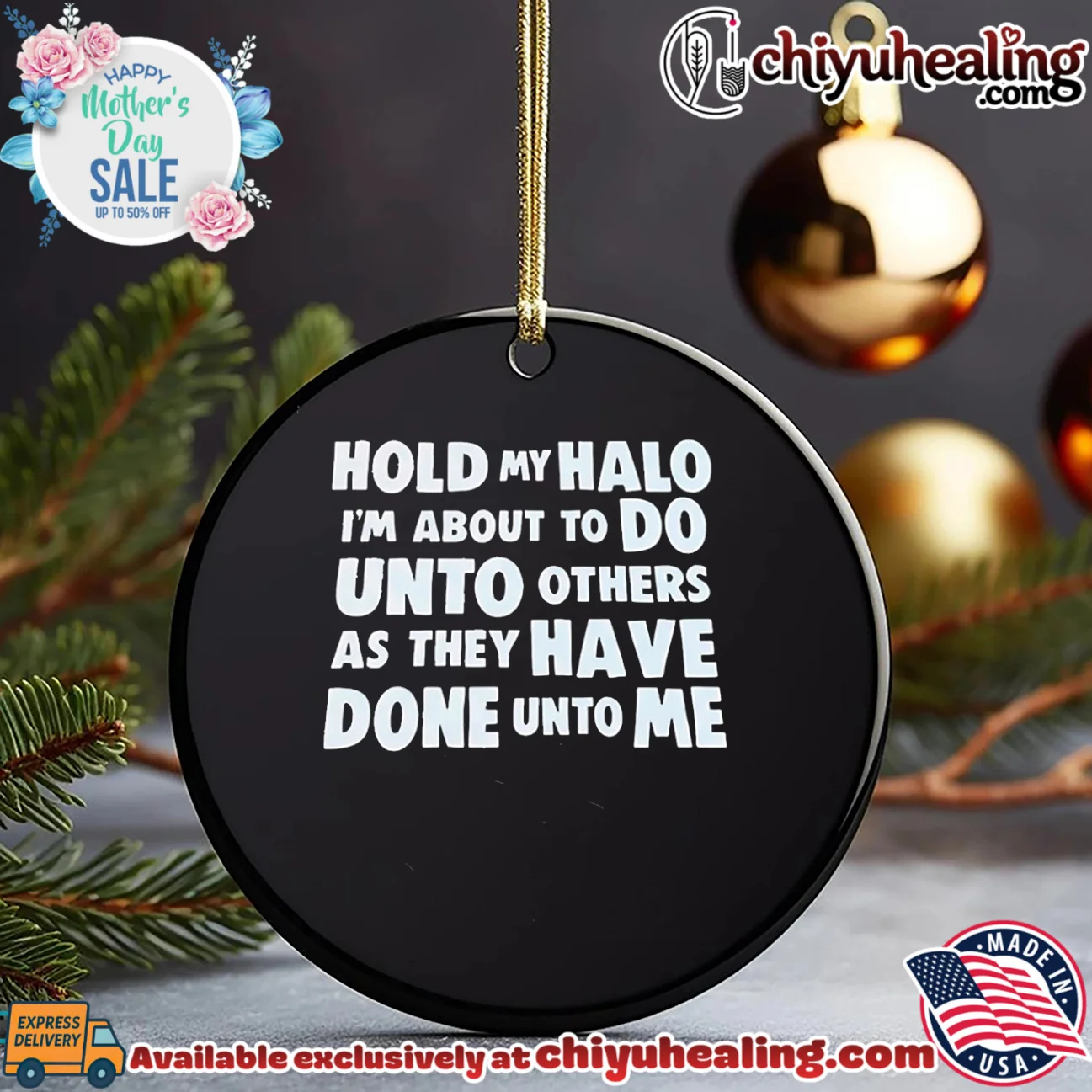 Hold My Halo I Am About to Do Unto Others as They Have Done Unto Me shirt & hoodie Hold My Halo I Am About to Do Unto Others as They Have Done Unto Me