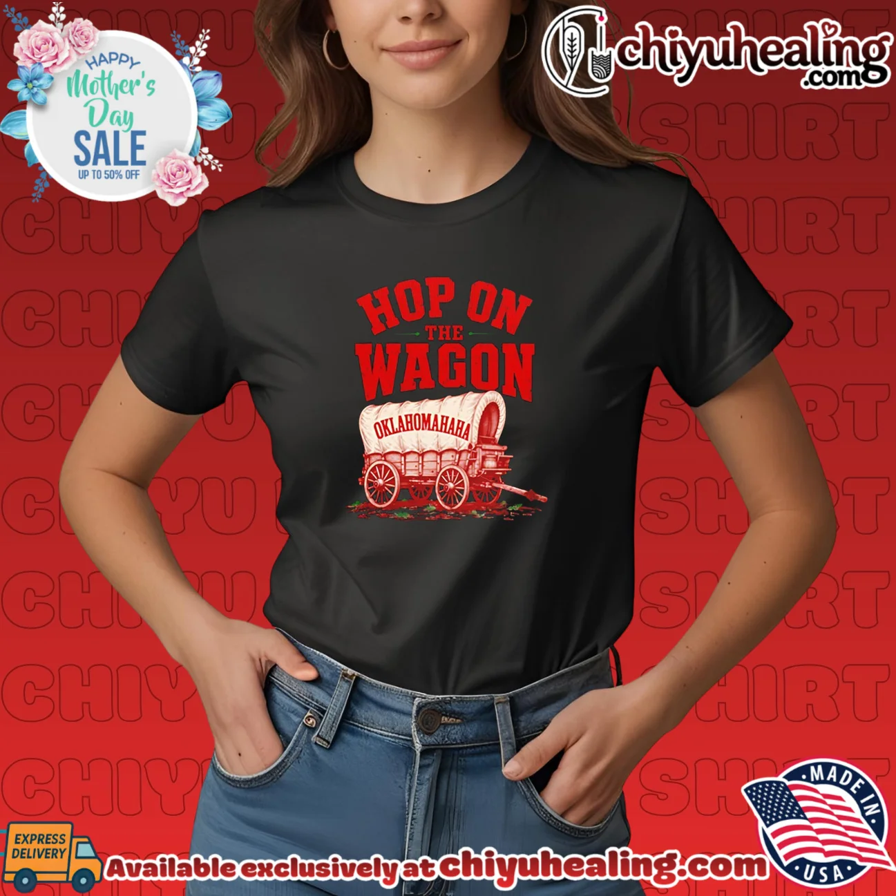 Hop on the Oklahoma Sooners wagon college baseball shirt & hoodie Hop on the Oklahoma Sooners wagon college baseball
