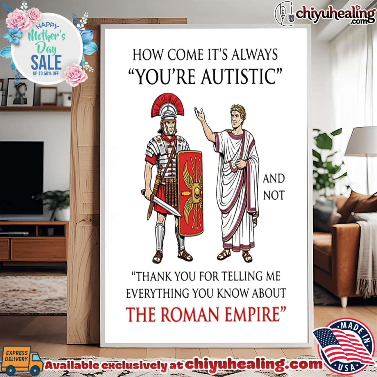 How come it's always You're Autistic and not Thank you for telling me everything you know about the Roman Empire timeless shirt & hoodie | Aesthetic Apparel How come it's always You're Autistic and not Thank you for telling me everything you know about the Roman Empire