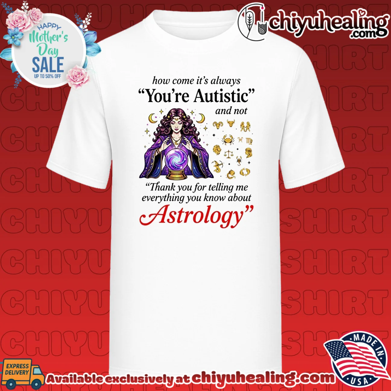 How come its always you're autistic and not thank you for telling me everything you know about Astrology