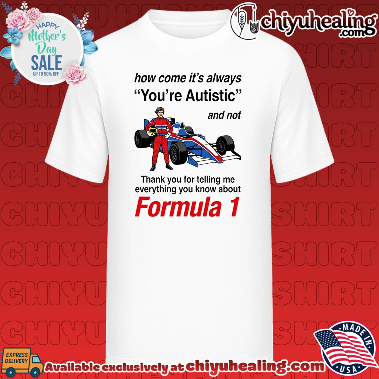 How come its always you're autistic and not thank you for telling me everything you know about Forumula 1