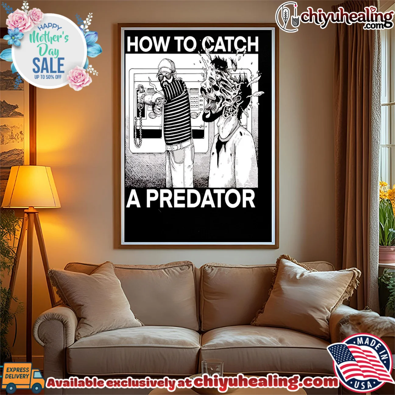 How To Catch A Predator cartoon official shirt & hoodie - New Arrival How To Catch A Predator cartoon