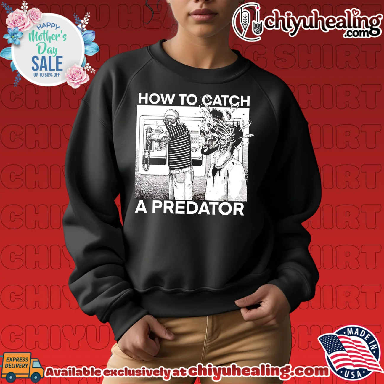 How To Catch A Predator cartoon official shirt & hoodie - New Arrival How To Catch A Predator cartoon