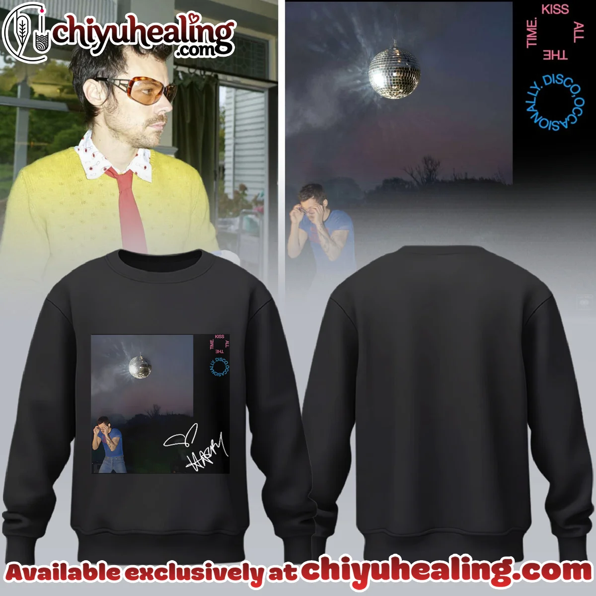 HStyles Kiss All The Time Disco Occasionally Shirt & Hoodie (Release 4)