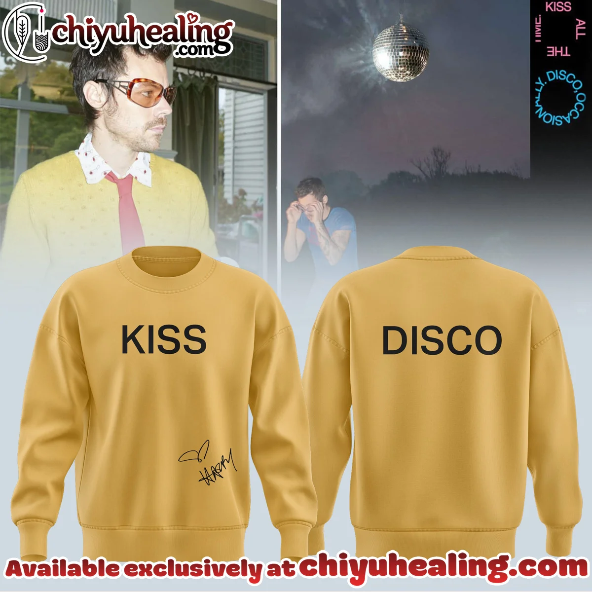 HStyles Kiss All The Time Disco Occasionally Shirt & Hoodie (Release 6)