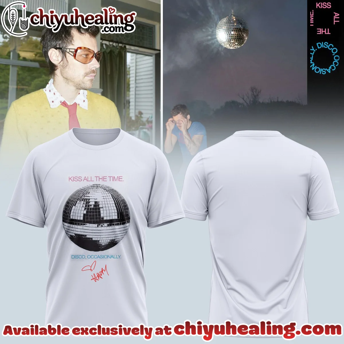 HStyles Kiss All The Time Disco Occasionally Shirt & Hoodie (Release 8)