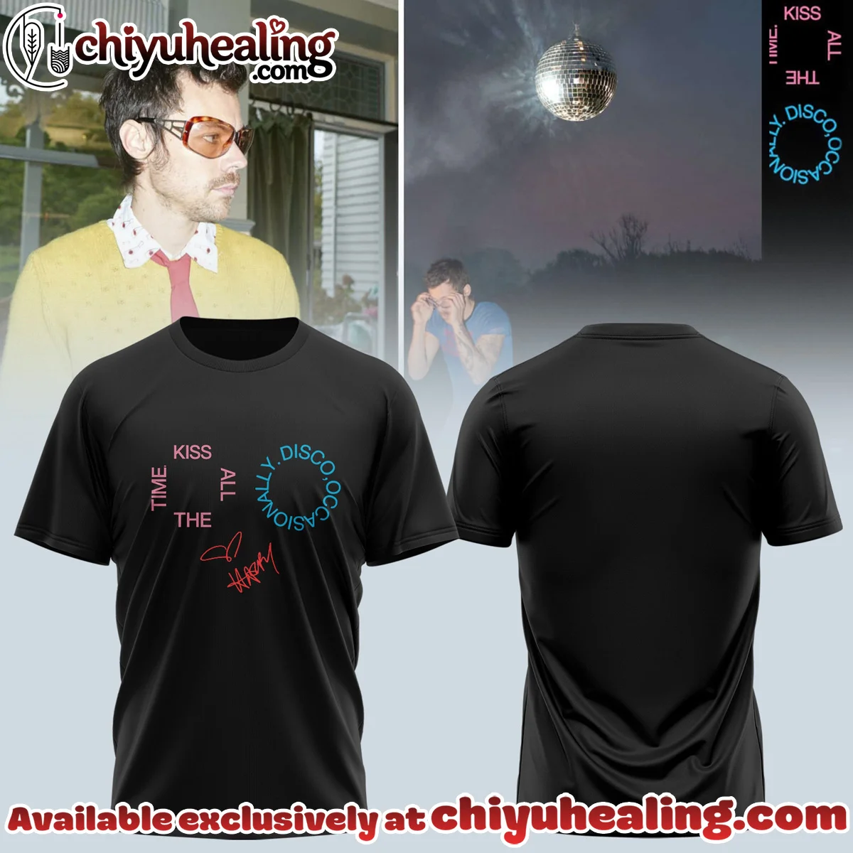 HStyles Kiss All The Time Disco Occasionally Shirt & Hoodie (Style 2)