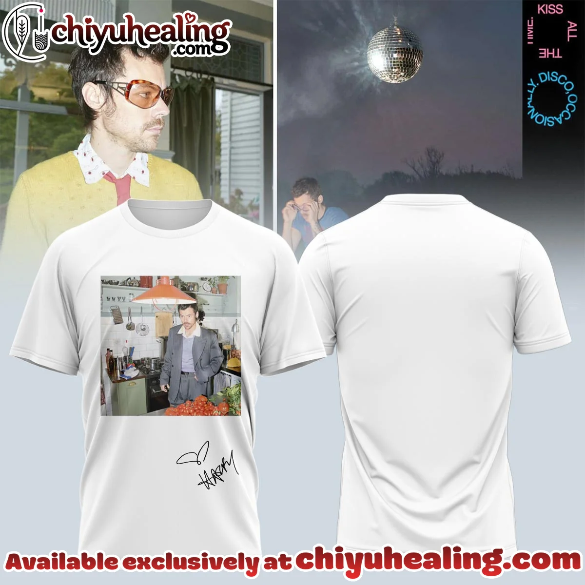 HStyles Kiss All The Time Disco Occasionally T-Shirt & Hoodie (Design 4)