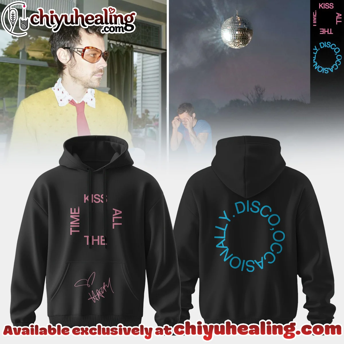 HStyles Kiss All The Time Disco Occasionally T-Shirt & Hoodie - Part 3