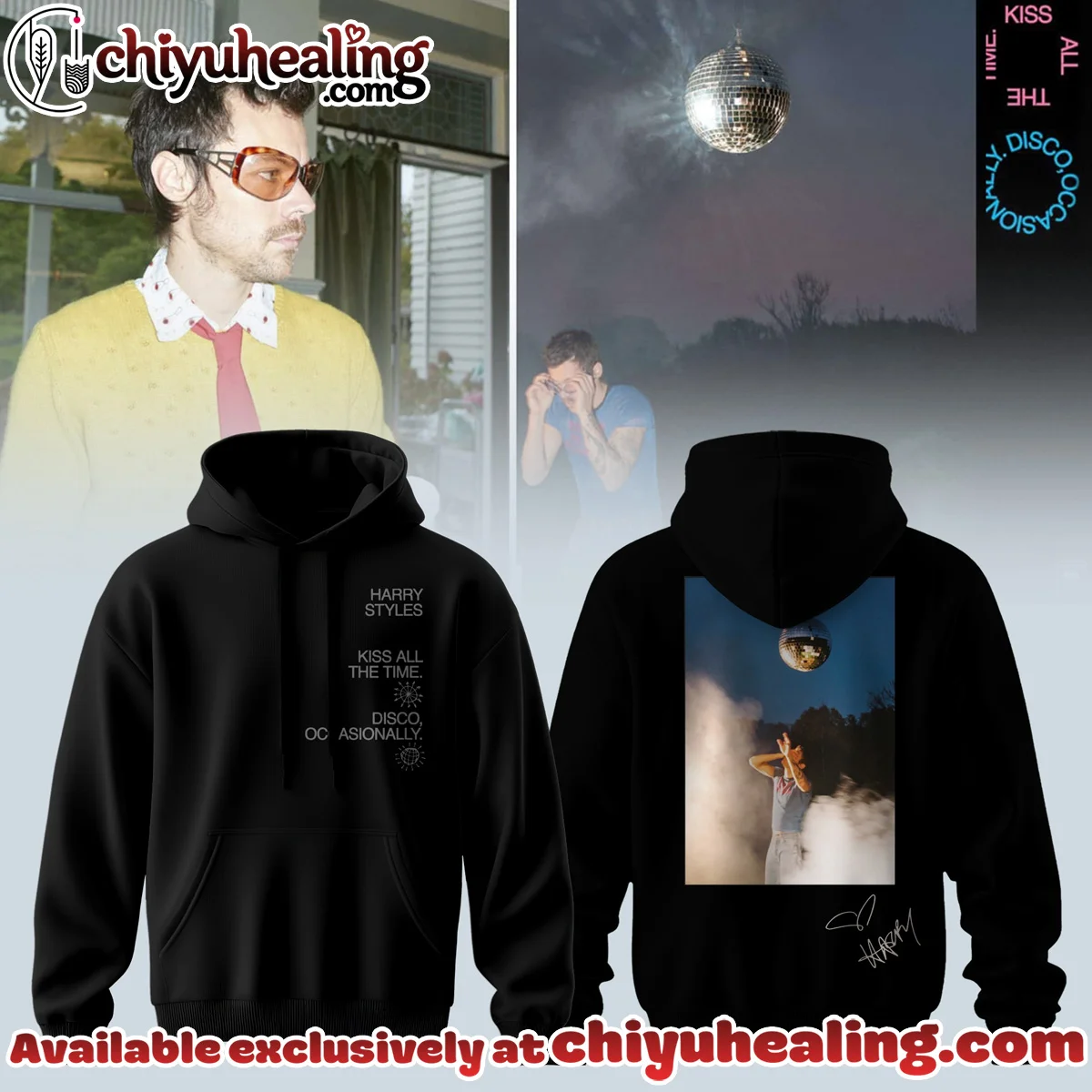 HStyles Kiss All The Time Disco Occasionally T-Shirt & Hoodie (Style 2)