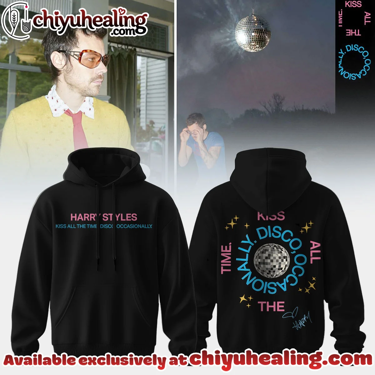 HStyles Kiss All The Time Disco Occasionally T-Shirt & Hoodie (Style 5)